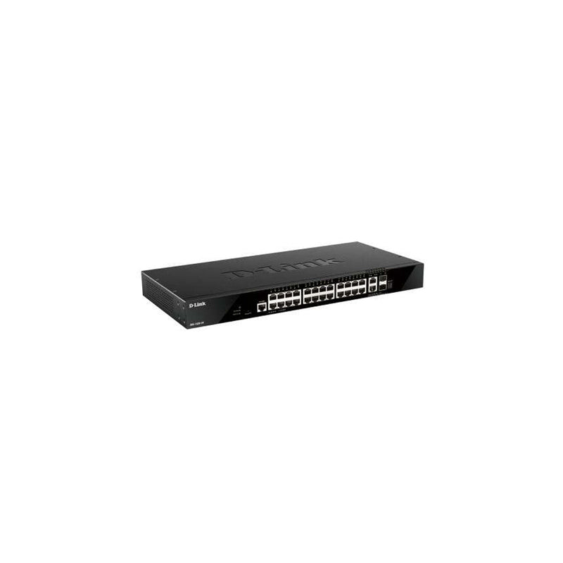 D-Link Switch Gestionado 24 Puertos GIGA + 2 Puertos 10G + 2 Puertos SFP