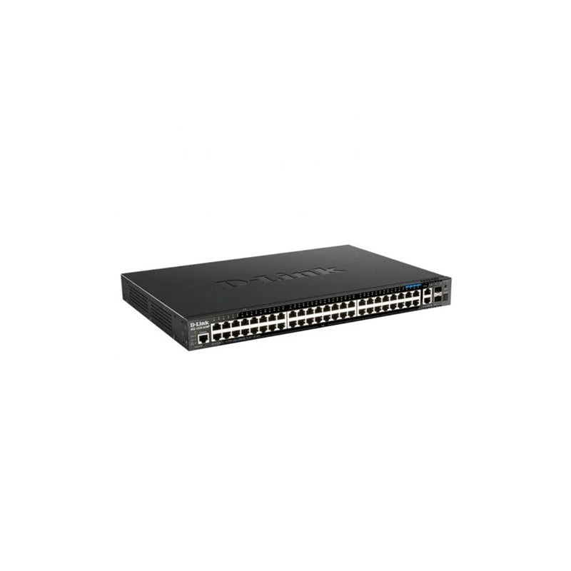 D-Link Switch Gestionado 44 Puertos Giga PoE + 4 Puertos 2.5G PoE + 2 Puertos 10G + 2 Puertos 10G SFP