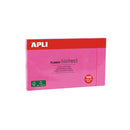 Apli Notas Adhesivas Funny 125x75mm - Bloc de 100 Hojas - Adhesivo de Calidad - Facil de Despegar - Rosa Fluorescente