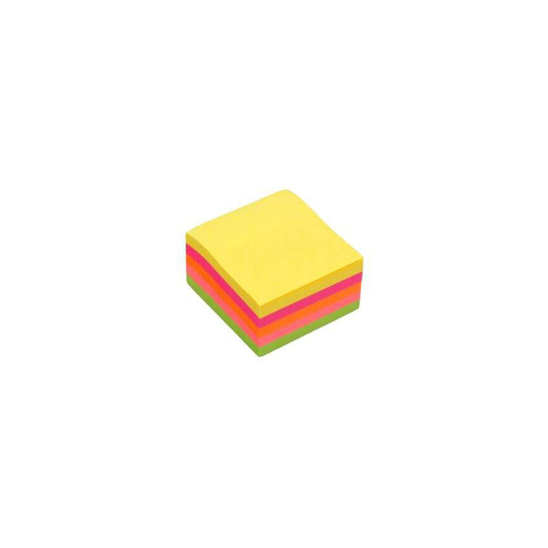 Bismark Taco de 450 Notas Adhesivas 76x76mm - Colores Neon Surtidos