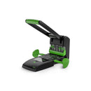 Novus B 2200 re+new Perforadora para Gruesos - Fabricado con Plastico Reciclado - Hasta 200 Hojas - Perforacion de 2 o 4 Agujeros