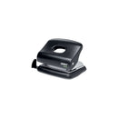 Rapid Eco Taladro Perforador - Perfora hasta 20 Hojas - Facil Vaciado - Punzones 5.5mm - Fabricado con un 74% de Plastico Reciclado Postconsumo - Color Negro