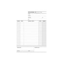 Apli Talonario Entrega 1/4 Duplicado Natural - Papel Autocopiativo - Numeracion Secuencial - 50 Juegos por Talonario