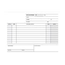 Apli Talonario Entrega 1/8 Apaisado Duplicado - Formato Apaisado - 2 Copias - Numeracion Secuencial - Papel Autocopiativo - Blanco - Pack 10 unidades