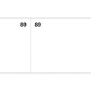 Apli Vales de Caja 0-99 - Numeracion de 0 a 99 - Papel Autocopiativo - Blanco