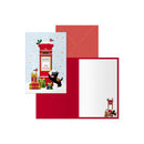 Dohe Buzon Pack de 6 Tarjetas de Felicitacion Navideña con Sobre - Tamaño Cerrada 11.5x17cm, Abierta 23x17cm - Papel Offset - Impresas a todo Color