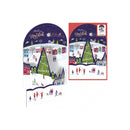 Dohe Mañana de Navidad Pack de 6 Tarjetas Desplegables de Felicitacion Navideña con Sobre - Impresas a todo Color