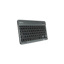 Subblim Teclado ultrafino SMART BT - Diseño compacto y elegante - Teclas de alta precisión - Batería Li-ion recargable - Ahorro de energía - Conexión Bluetooth 30 - Color Gris