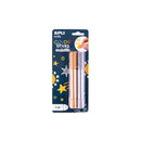 Apli Color Sticks Temperas Solidas - Pack 2 Unidades de 6g en Colores Metalizados - No Manchan, Acabado Satinado, Secado Rapido - Efecto Cera o Tempera Segun Presion - Flexible y sin Disolventes