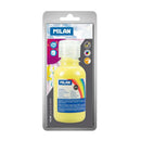Milan Botella de Tempera 125 ml - Tapon Dosificador - Secado Rapido - Mezclable - Color Amarillo Limon