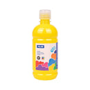 Milan Botella de Tempera 500ml - Tapon Dosificador - Secado Rapido - Mezclable - Color Amarillo