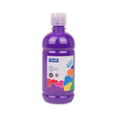 Milan Botella de Tempera 500ml - Tapon Dosificador - Secado Rapido - Mezclable - Color Violeta