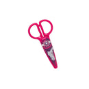 Dahle 54675 Kids Tijeras Infantiles 12cm para los mas Pequeños - Hojas de Plastico - Puntas Redondeadas - Modelo Caballo - Color Rosa