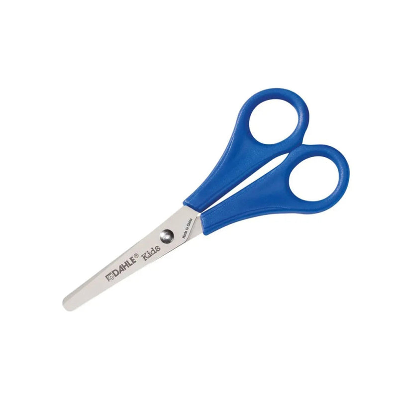 Dahle 54626 Kids Tijeras Infantiles 13cm - Puntas Redondeadas - Acero Inoxidable - Color Azul
