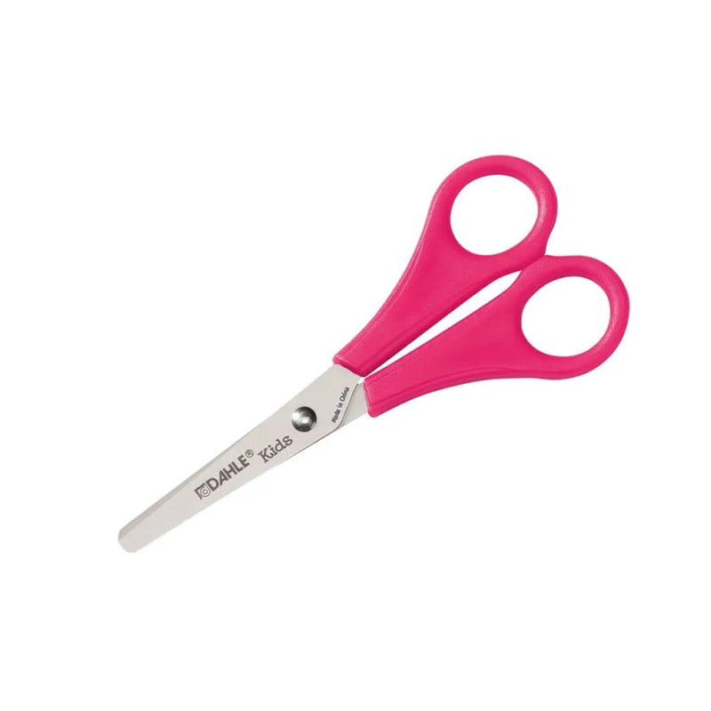 Dahle 54626 Kids Tijeras Infantiles 13cm - Puntas Redondeadas - Acero Inoxidable - Color Rosa