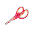 Dahle 54663 Kids Tijeras Infantiles 13cm - Puntas Redondeadas - Acero Inoxidable - Mangos Ergonomicos Recubiertos de Goma - Color Rosa