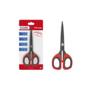 Dohe Tijeras Antiadhesivas de Acero Inoxidable - Puntas Redondeadas - Mango Ergonomico de Plastico y Caucho - Blister Individual