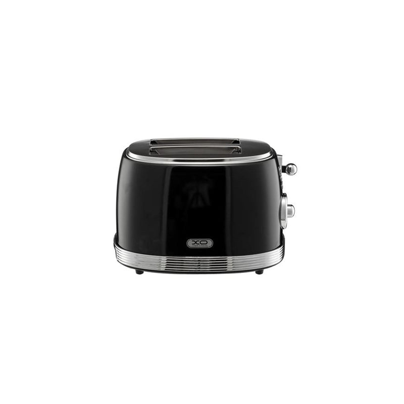 XO Tostadora Multifuncional - 850W - Funciones Descongelar/Cancelar/Recalentar - Apagado Automatico - Cable Estandar Europeo - Color Negro