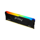 Kingston Fury Beast RGB Memoria RAM DDR4 3200MHz 16GB CL16 - Iluminacion RGB