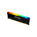 Kingston Fury Beast RGB Memoria RAM DDR4 3200MHz 16GB CL16 - Iluminacion RGB