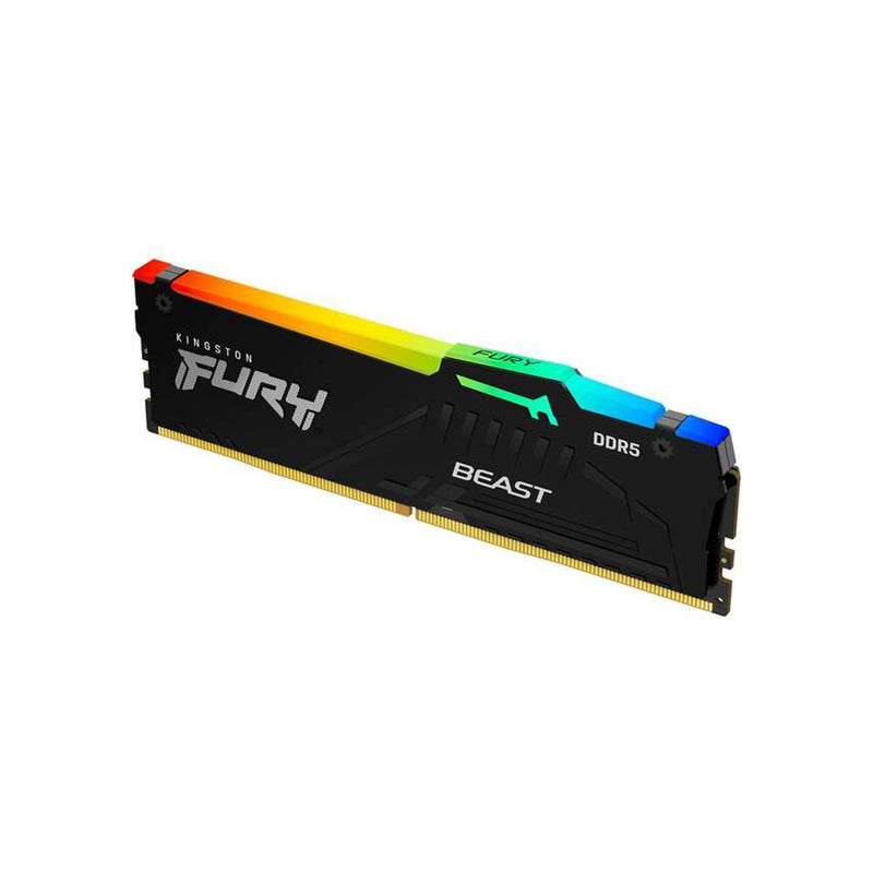 Kingston Fury Beast RGB Expo Memoria RAM DDR5 6400MT/s 16GB 1.4V CL32 DIMM