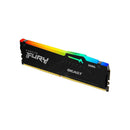 Kingston Fury Beast RGB Memoria RAM DDR5 6000MT/s 32GB 1.4V CL30 DIMM