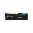 Kingston Fury Beast RGB Memoria RAM DDR5 5600MHz 8GB CL32