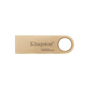 Kingston DataTraveler SE9 G3 Memoria USB-A 3.2 Gen 1 128GB - 220 MB/s en Lectura - Diseño Metalico - Color Oro (Pendrive)