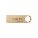 Kingston DataTraveler SE9 G3 Memoria USB-A 3.2 Gen 1 256GB - 220 MB/s en Lectura - Diseño Metalico - Color Oro (Pendrive)