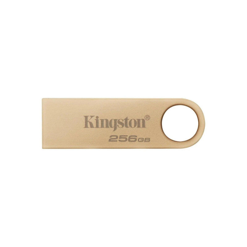 Kingston DataTraveler SE9 G3 Memoria USB-A 3.2 Gen 1 256GB - 220 MB/s en Lectura - Diseño Metalico - Color Oro (Pendrive)