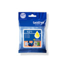 Brother LC521Y Amarillo Cartucho de Tinta Original - LC521Y