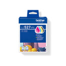Brother LC527VAL Pack de 4 Cartuchos de Tinta Original (BK/C/M/Y) - LC527VAL