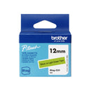 Brother Btag-G31 Cinta 12mm - Texto Negro sobre Fondo Verde - Medidas 12mmx4 Metros - Apta para PTN10, PTN20, PTN25BT