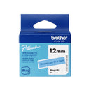 Brother Btag-L33 Cinta 12mm - Texto Azul sobre Fondo Azul Claro - Medidas 12mmx4 Metros - Apta para PTN10, PTN20, PTN25BT
