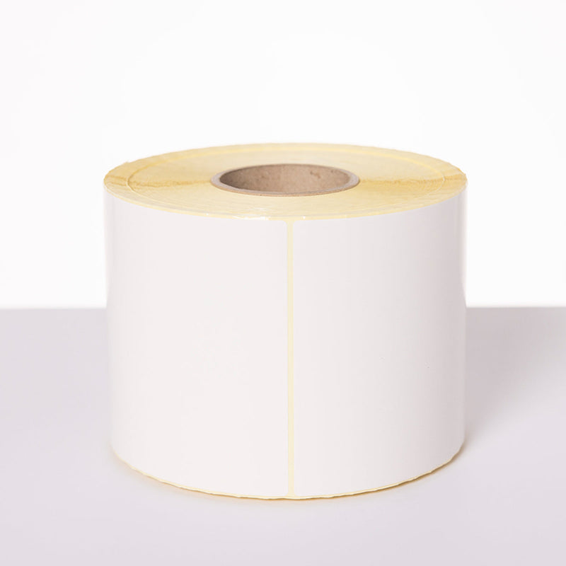 Brother BUS1J211148203 Rollo de Etiquetas Precortadas de Tranferencia Térmica, 148 x 211mm, 1.080 Etiquetas/Rollo, Caja de 4 ud