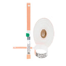 Brother LWPAN020254AOI Rollo de Etiquetas Hospitalarias Imprimibles Naranjas, 20 x 254mm, 125 Pulseras/Rollo, Caja de 20 ud