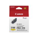 Canon PFI5100 Amarillo Cartucho de Tinta Original - PFI5100Y/6955C001