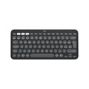 Logitech K380S Teclado Pebble Keys 2, Inalámbrico, Teclas Silenciosas, Multidispositivo - 920-011827