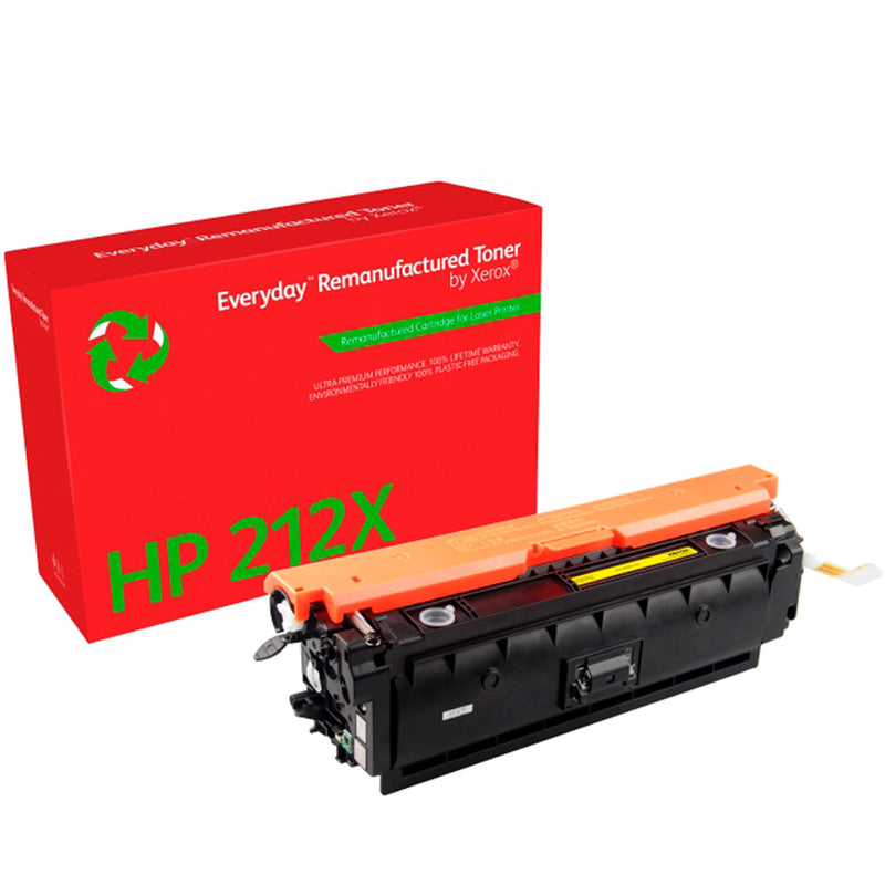 Xerox Everyday HP W2122X Amarillo Cartucho de Toner Remanufacturado - Reemplaza 212X