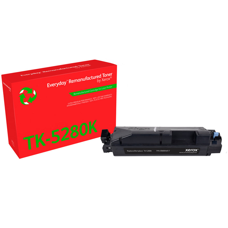 Xerox Everyday Kyocera TK5280 Negro Cartucho de Toner Remanufacturado - Reemplaza 1T02TW0NL0/TK5280K