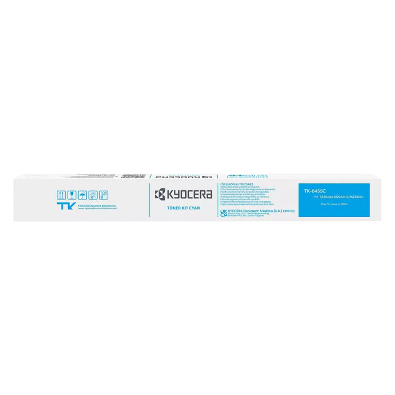 Kyocera TK8455 Cyan Cartucho de Toner Original - 1T0C2MCNL0/TK8455C