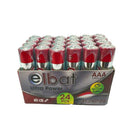 Elbat Pack 24 Pcs Pilas Alcalinas LR03/AAA - Color Varios (24 unidades)