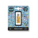 TechOneTech Emojis Memoria USB 2.0 32GB (Pendrive)