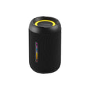 NGS Roller Furia 2 Tiny Altavoz Bluetooth 20W TWS - Iluminacion LED - Autonomia hasta 7h - Resistencia al Agua IPX7 - Color Negro