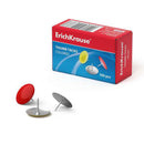 Erichkrause Chinchetas Metalicas de Colores - Alambre de Acero de Alta Calidad - Resistencia Mejorada - Resistente a La Corrosion - Color Variado