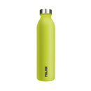 Milan Serie Acid Botella Isotermica 0.59L - Doble Pared de Acero Inoxidable - Liquidos Calientes hasta 12h, Frios hasta 24h - Color Amarillo
