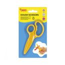 Jovi Dough Scissors Tijeras para Pasta de Modelar - Uso Infantil - Tambien Corta Papel - Color Amarillo