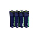 Trust Pack de 4 Pilas Recargables 1700 mAh AA