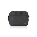 Aisens Maletin para Portatil 15,6" - Acolchado Fino - Bolsillo Frontal con Cremallera - Correa Ajustable - Color Negro