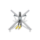 Aisens Soporte de Sobremesa Ajustable para Portatil / Tablet - USB-C - Docking 4 en 1 - Color Gris